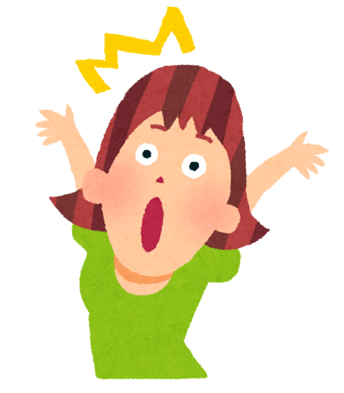 目からうろこが落ちた。画像。